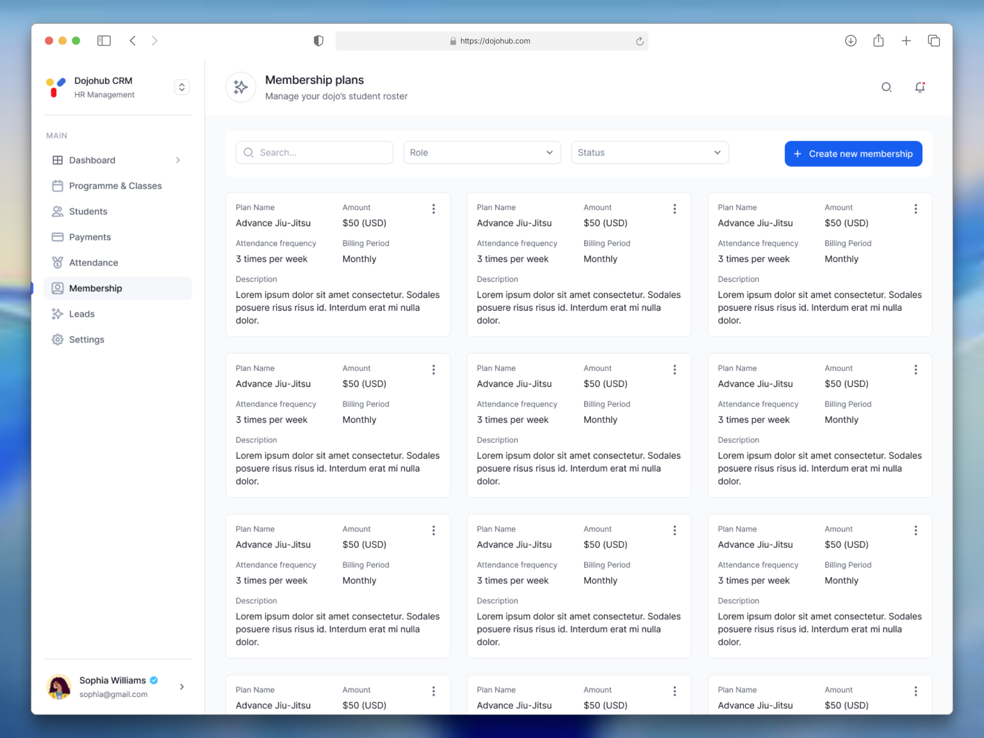 Membership Management